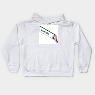 search bar Kids Hoodie